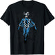 Marvel Inhumans Black Bolt Superhero Comic Panel Portrait T-Shirt - T-Shirt | Black