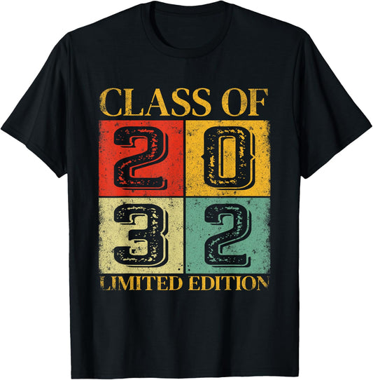 Class Of 2032 T-Shirt - T-Shirt | Black
