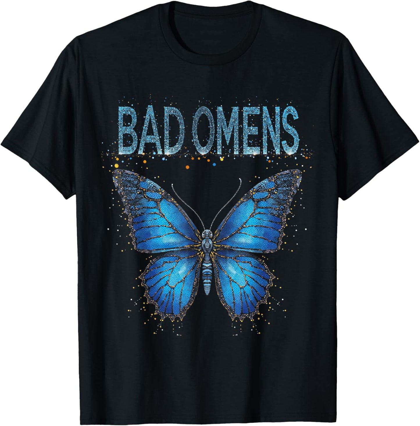 Bad Omens Moth T-Shirt - T-Shirt | Black
