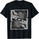 Whitetail Deer Buck Antler Lock T-Shirt - T-Shirt | Black