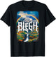 Deathcore (Backprint) Metalcore Cute Blegh T-Shirt - T-Shirt | Black