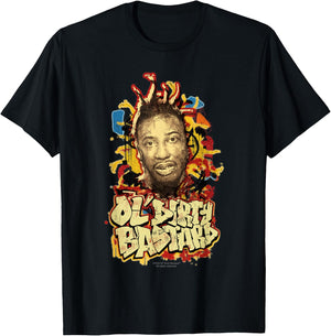 ODB Ol Dirty Ba--ard Splash Graffiti Hip Hop Rap Retro 90s T-Shirt - T-Shirt | Black
