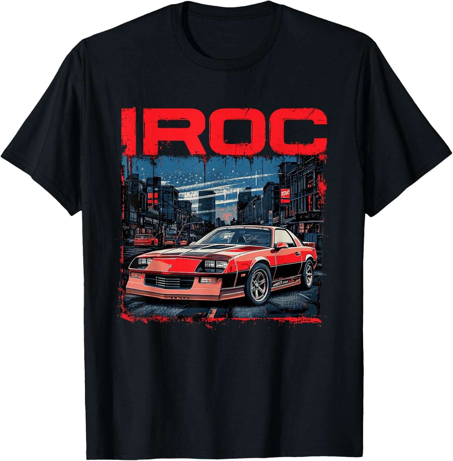 IROC 1980's, IROC-Z Muscle Car American Muscle Retro classic T-Shirt - T-Shirt | Black