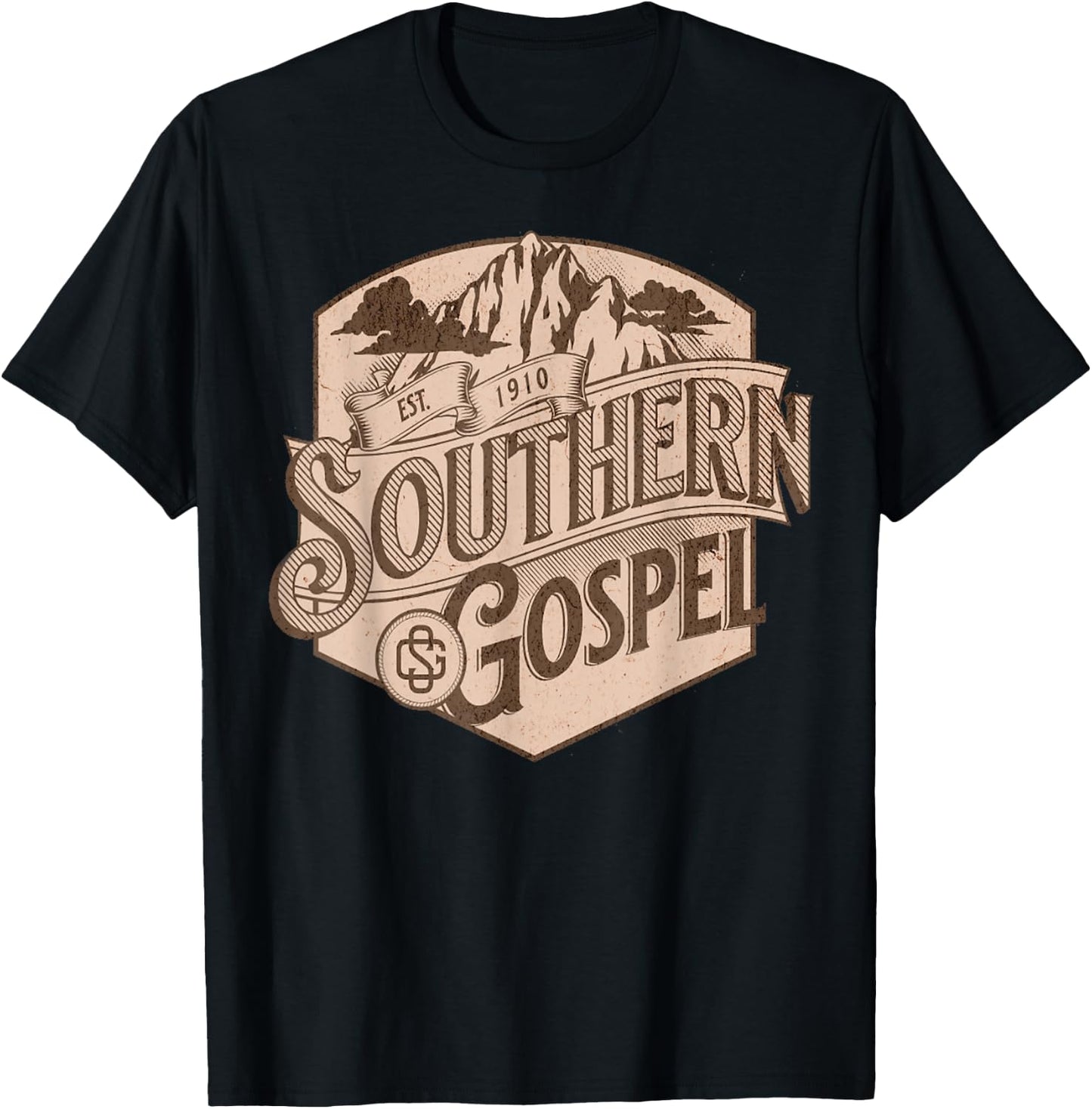 Southern Gospel Music - Religious Music - Hymns T-Shirt - T-Shirt | Black