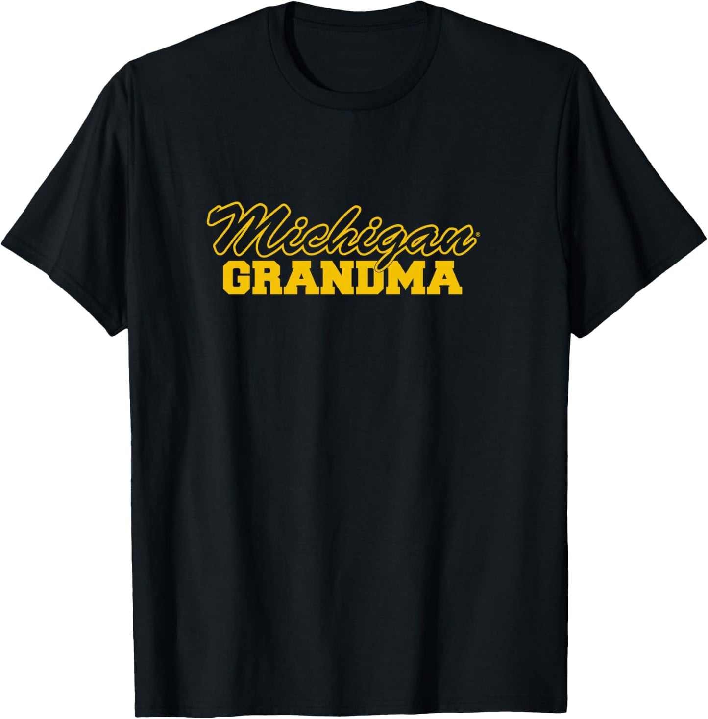 University of Michigan Wolverines U of M Grandma T-Shirt - T-Shirt | Black