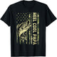 Reel Cool Papa Fisherman Camouflage Father's Day T-Shirt - T-Shirt | Black