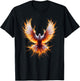 Flaming dove Holy Spirit Pentecost Christian faith T-Shirt - T-Shirt | Black