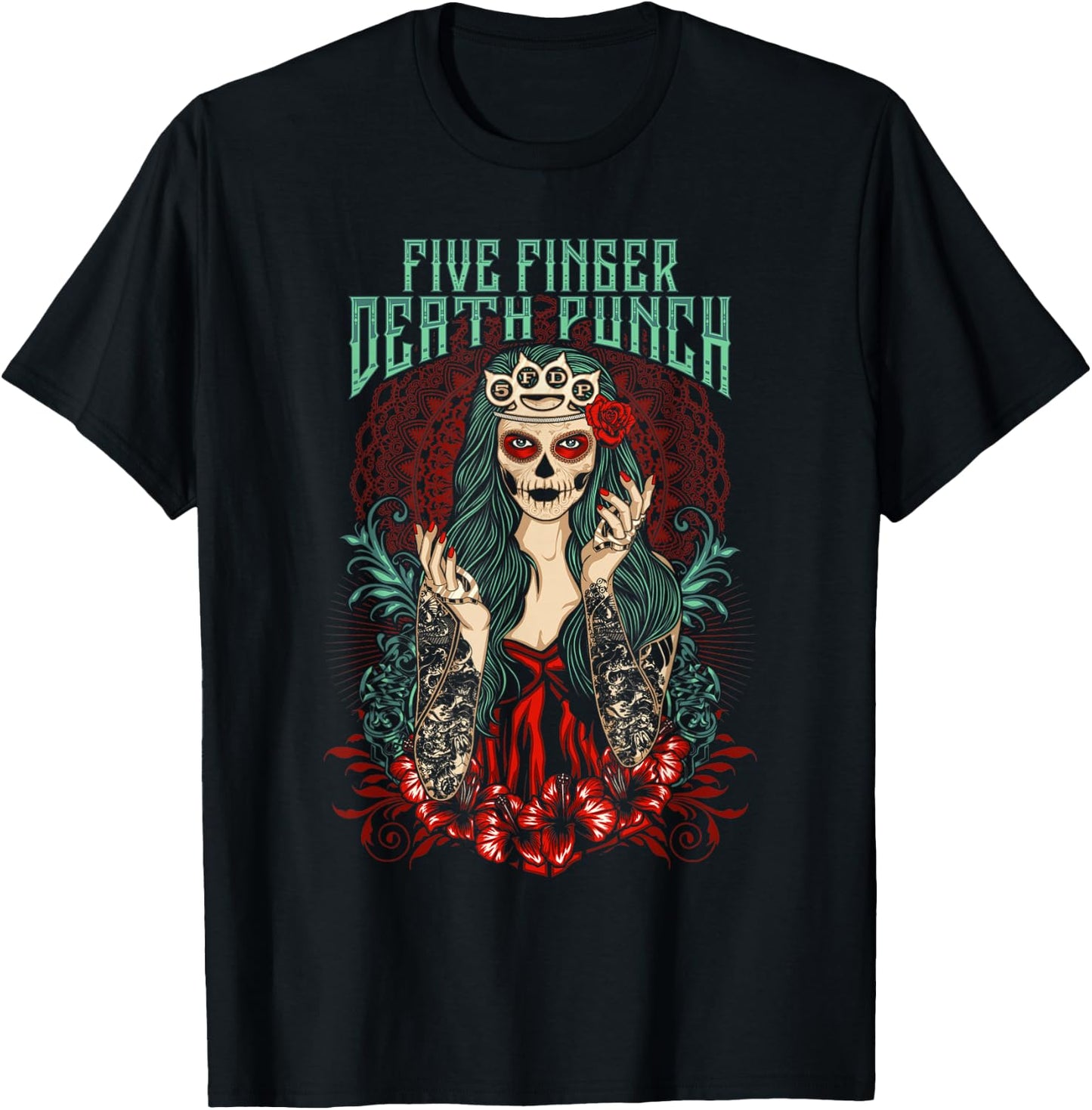 5FDP - Lady Muerte T-Shirt - T-Shirt | Black
