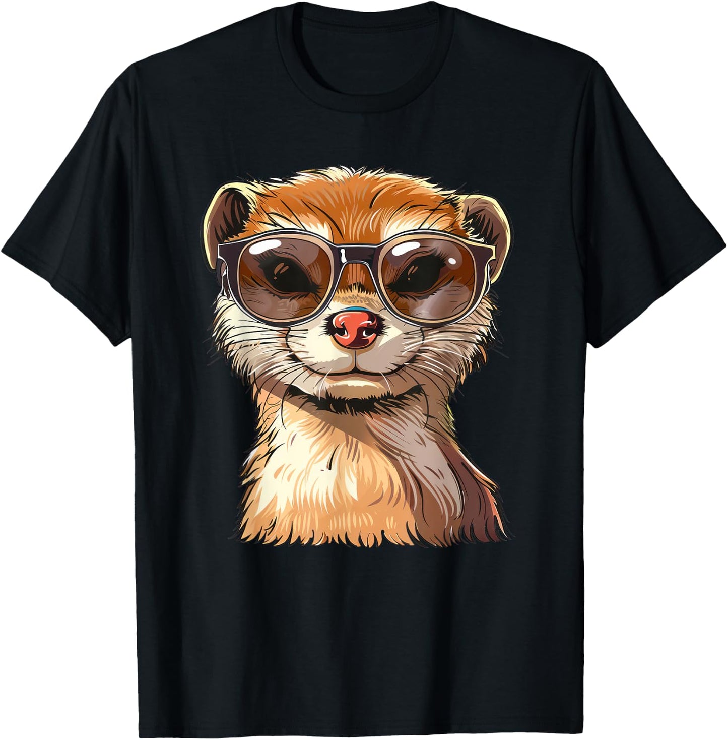Mongoose Sunglasses T-Shirt - T-Shirt | Black
