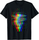 Psychedelic Spaceman Traveller Trippy Astronaut Outer Space T-Shirt - T-Shirt | Black