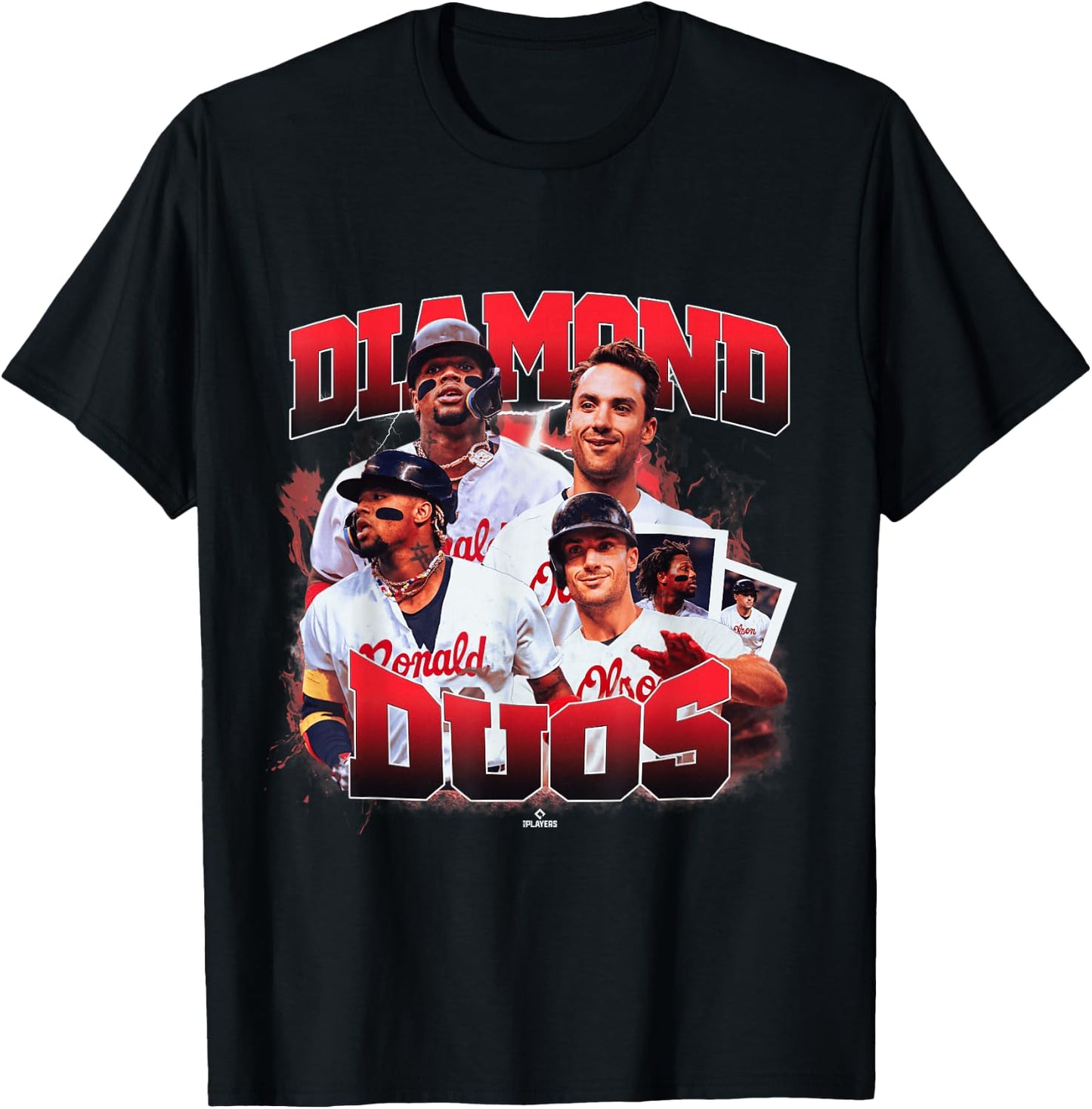 Ronald Acuna Jr. & Matt Olson | Atlanta Duos | MLBDDUO4005 T-Shirt - T-Shirt | Black