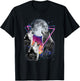 Epic 3 Wolves Howling At Moon 80s Style Wolf T-Shirt - T-Shirt | Black