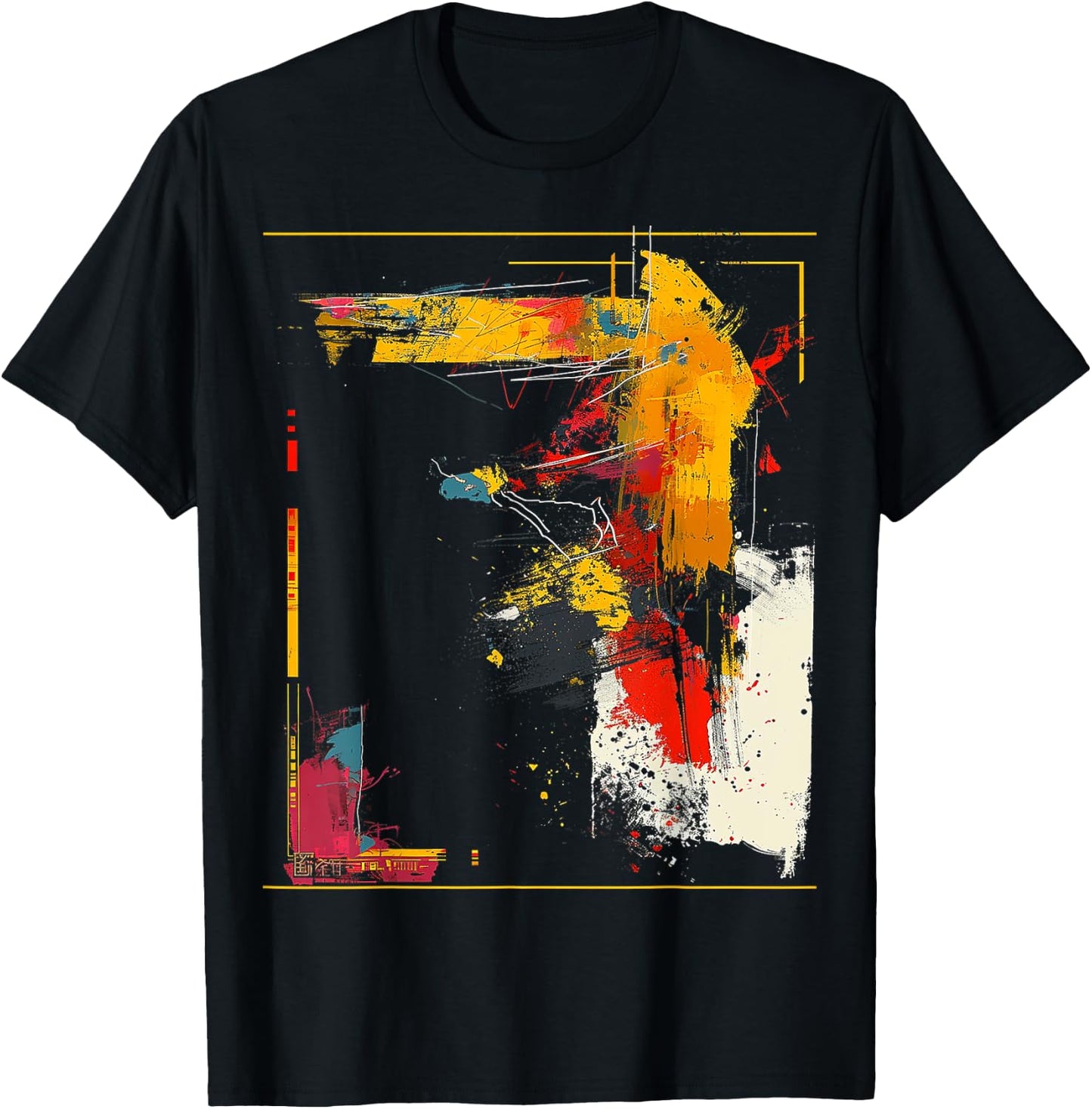 Graphic Art Art T-Shirt - T-Shirt | Black