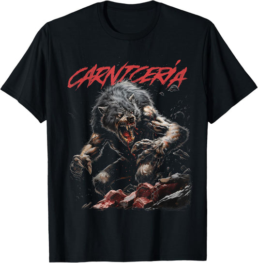 Angry Werewolf T-Shirt - T-Shirt | Black