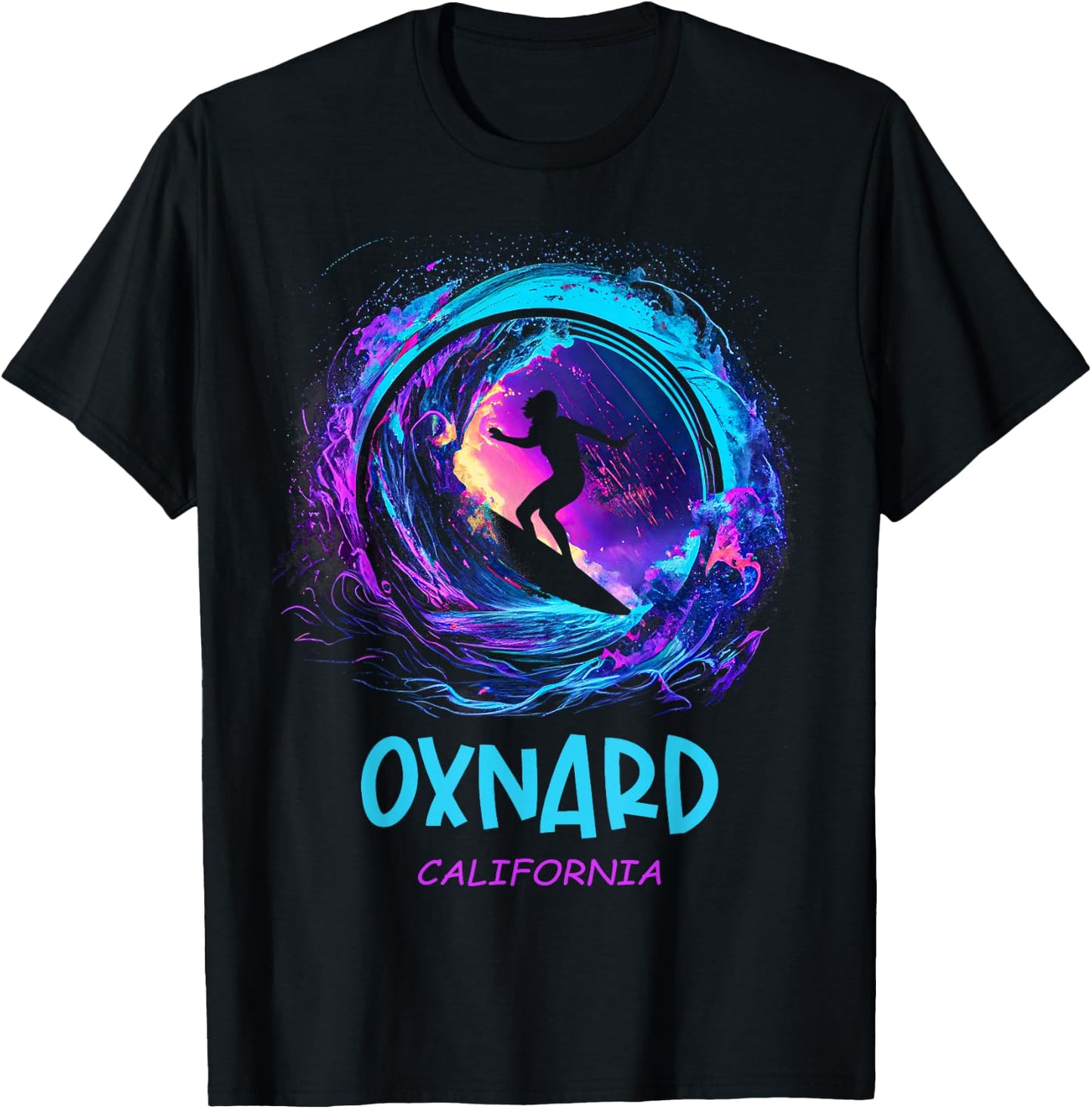 Oxnard California T-Shirt - T-Shirt | Black