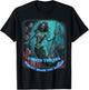Zombie Mermaid Halloween Spooky Skulls Mermaids Fantasy T-Shirt - T-Shirt | Black