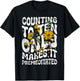 Counting to Ten Only Makes it Premeditated Funny Sarcastic T-Shirt - T-Shirt | Black