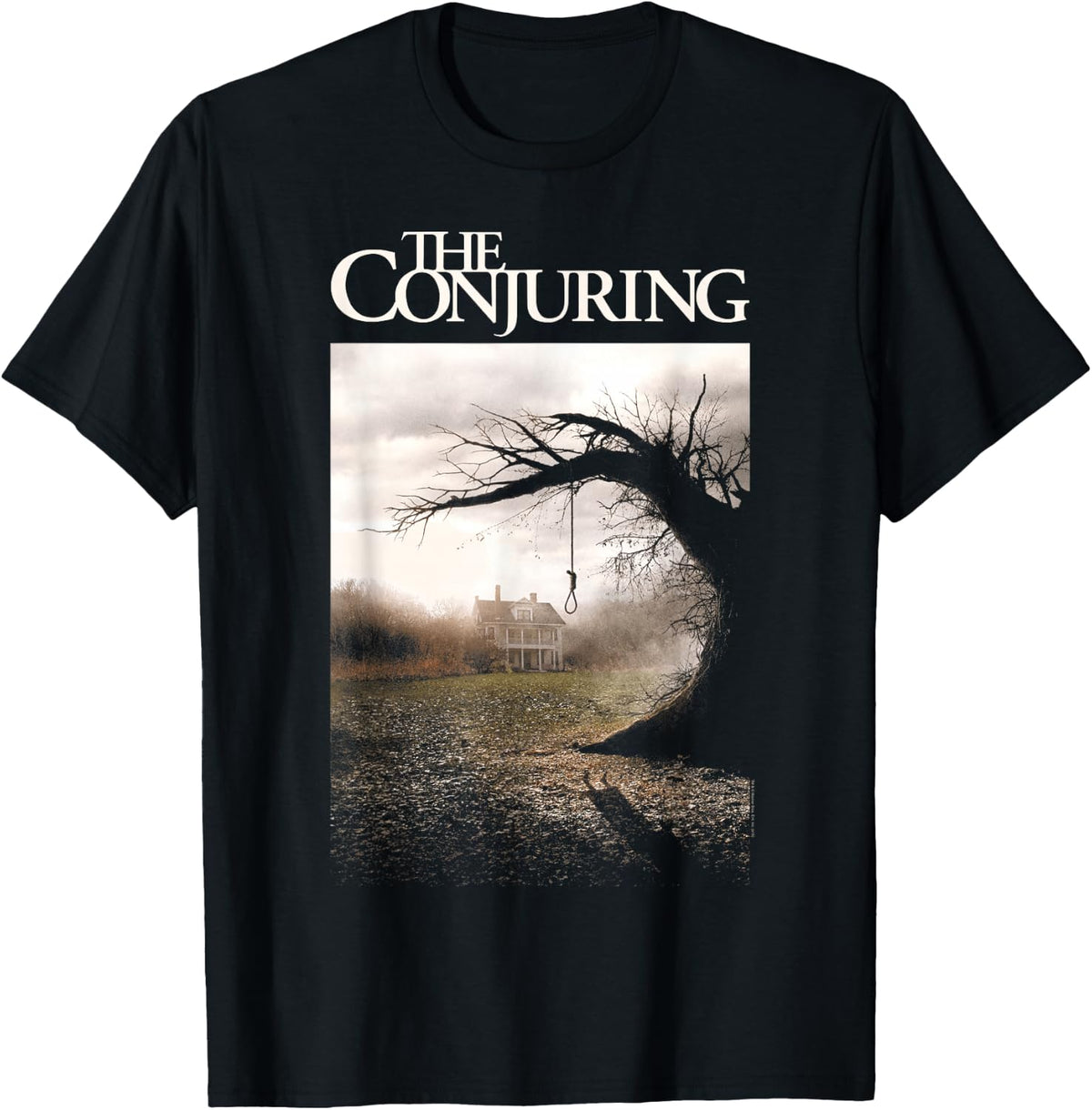The Conjuring Color Poster T-Shirt - T-Shirt | Black