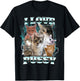 I Love Pussy Cat T-Shirt - T-Shirt | Black