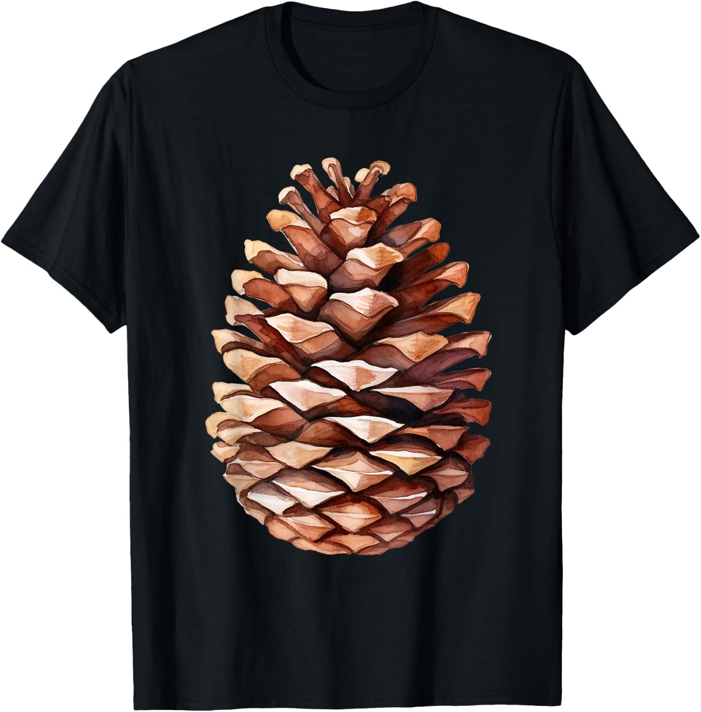 Pretend I'm A Pinecone Funny Pine Cone Easy Lazy Costume T-Shirt - T-Shirt | Black