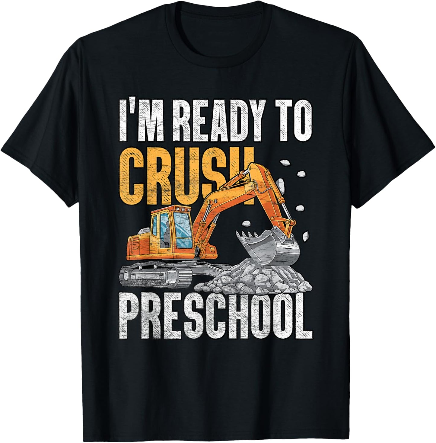 I'm Ready To Crush Preschool boys first day of preschool T-Shirt - T-Shirt | Black