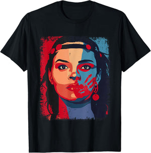 Honor Awareness I Wear Red For My Sister T-Shirt - T-Shirt | Black