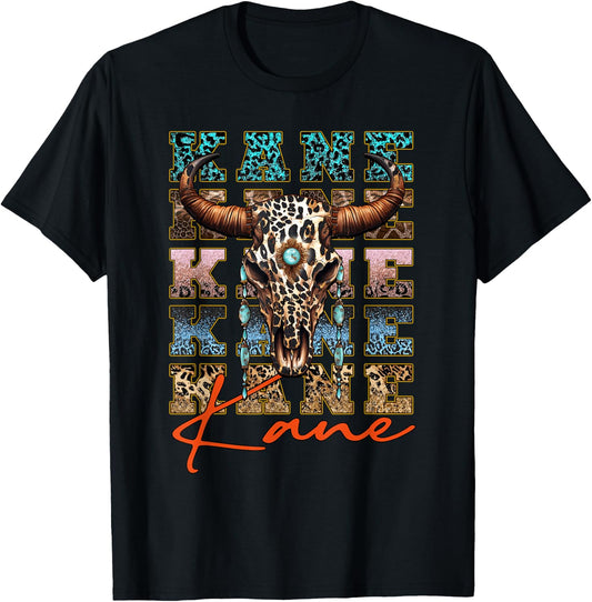 Retro Kane First Name Personalized Apparel Proud Name Humor T-Shirt - T-Shirt | Black