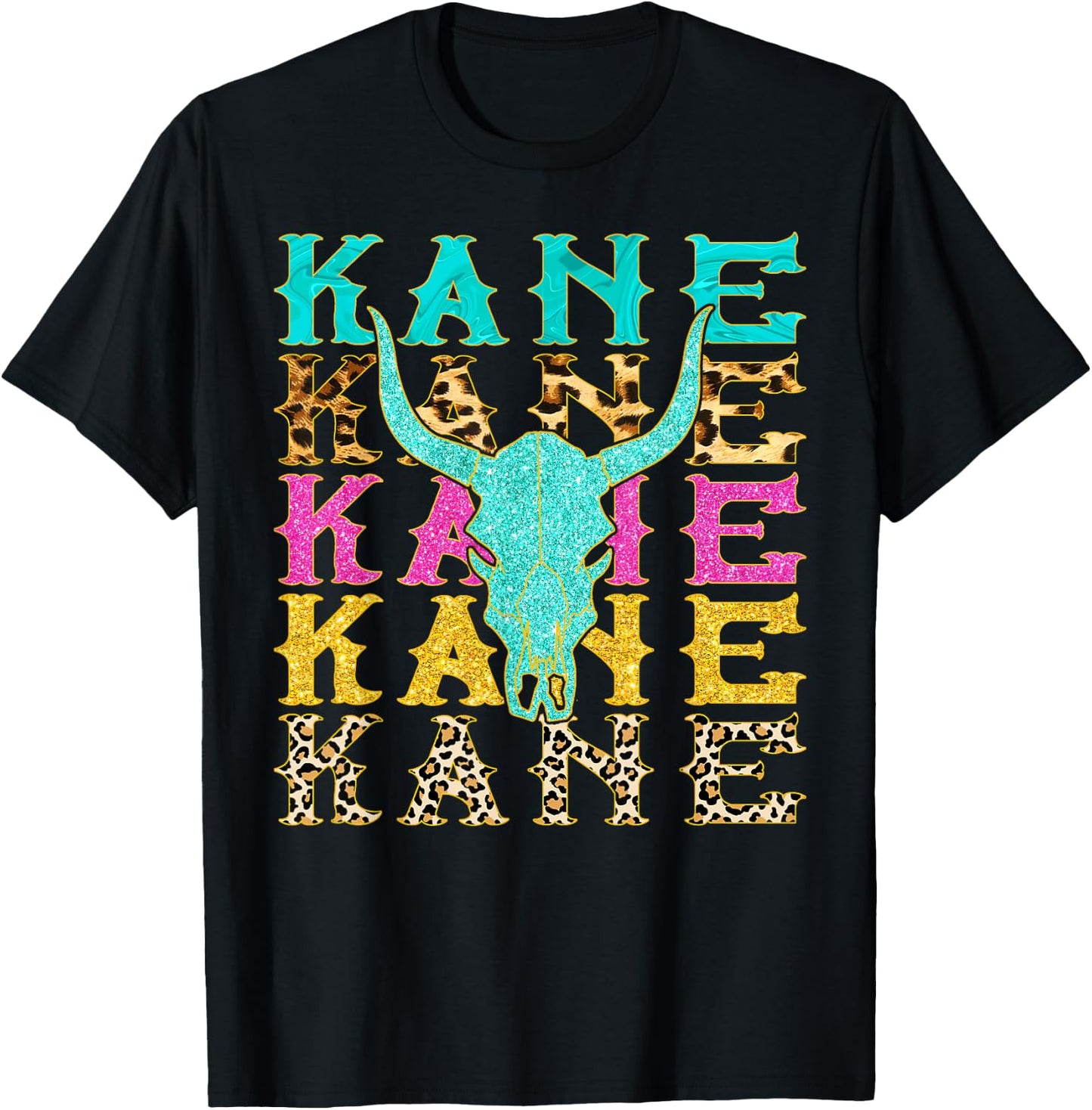 Kane 90s Personalized, Kane Birthday Idea, Kane Family Pride T-Shirt - T-Shirt | Black