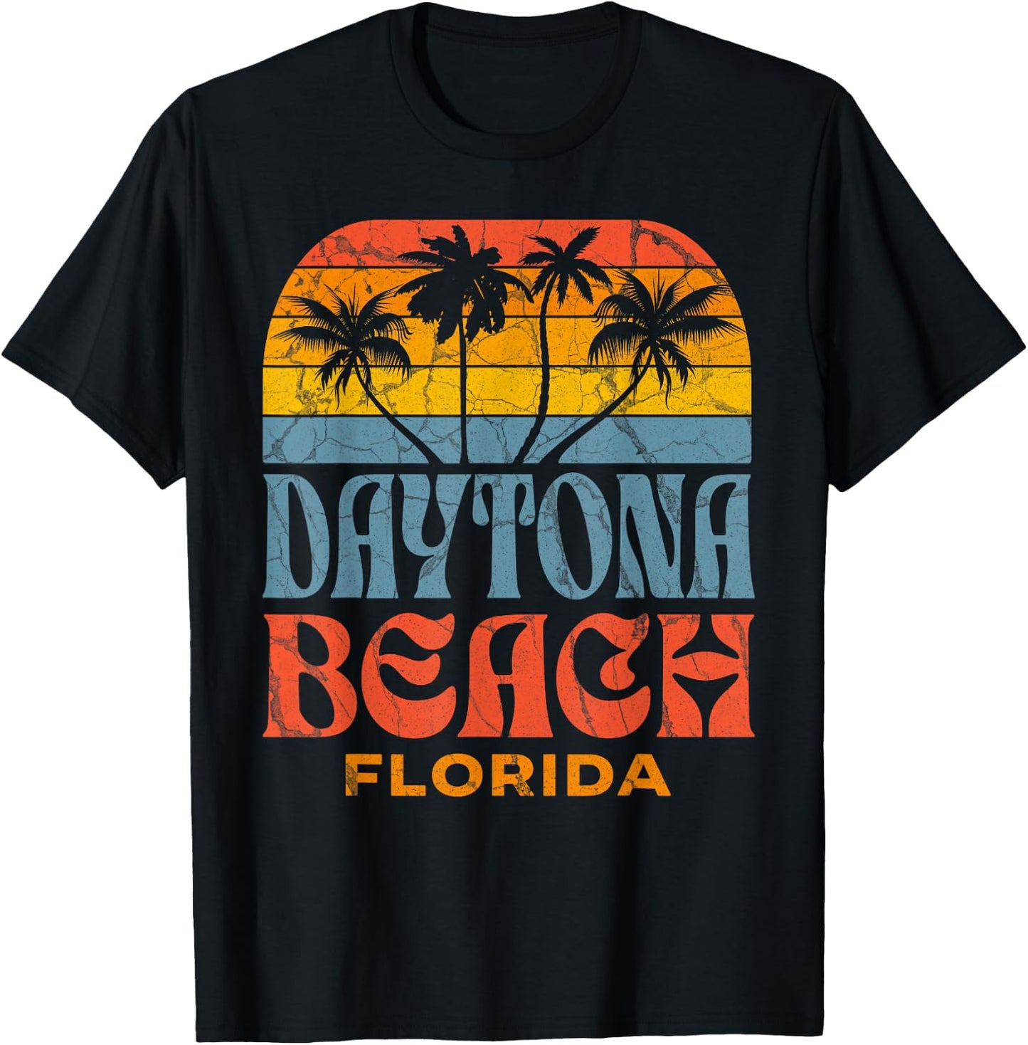 Daytona Beach Men Women Kids T-Shirt - T-Shirt | Black