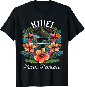 Maui Hawaii Kihei T-Shirt - T-Shirt | Black