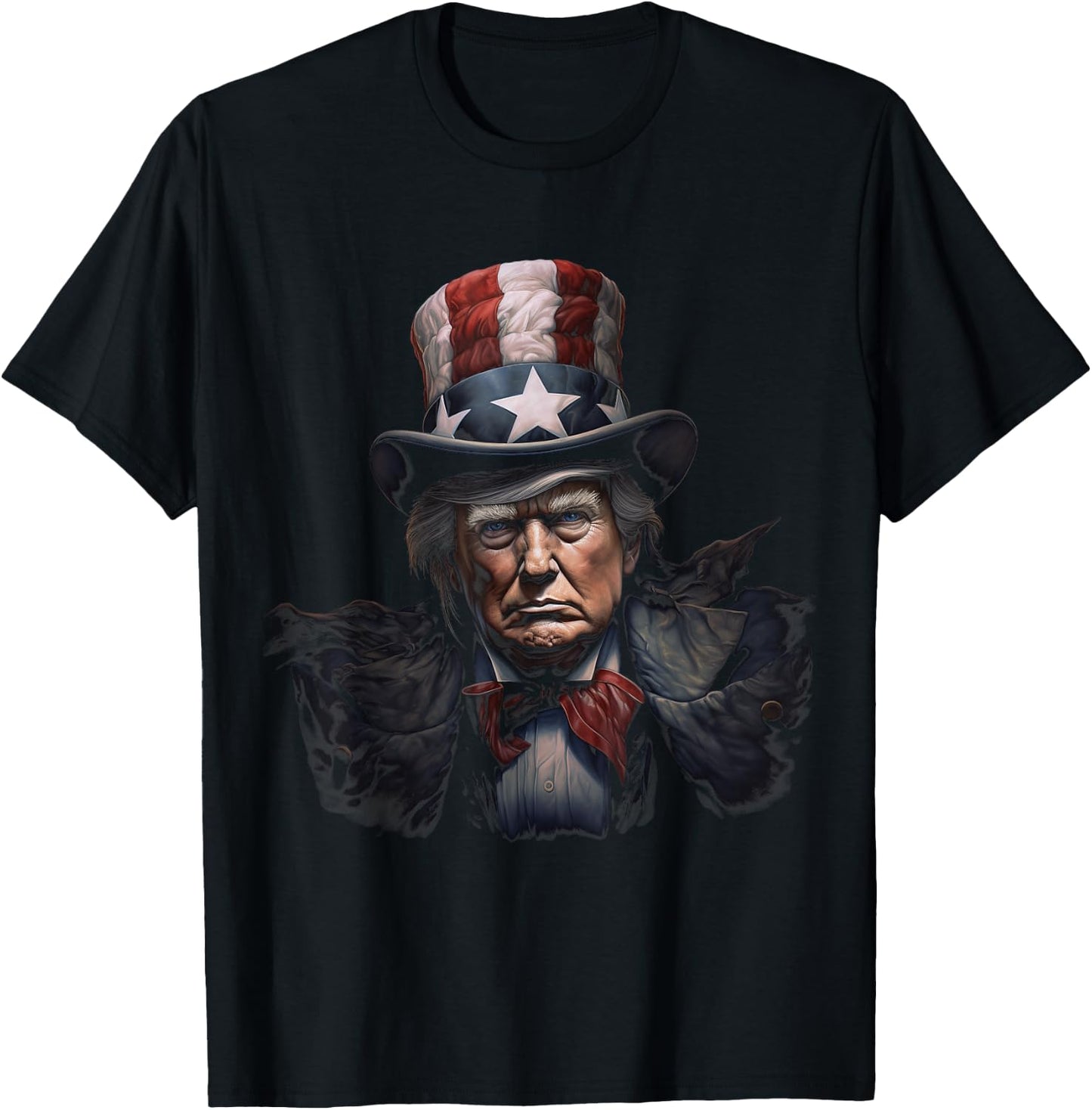 Trump Uncle Sam T-Shirt - T-Shirt | Black