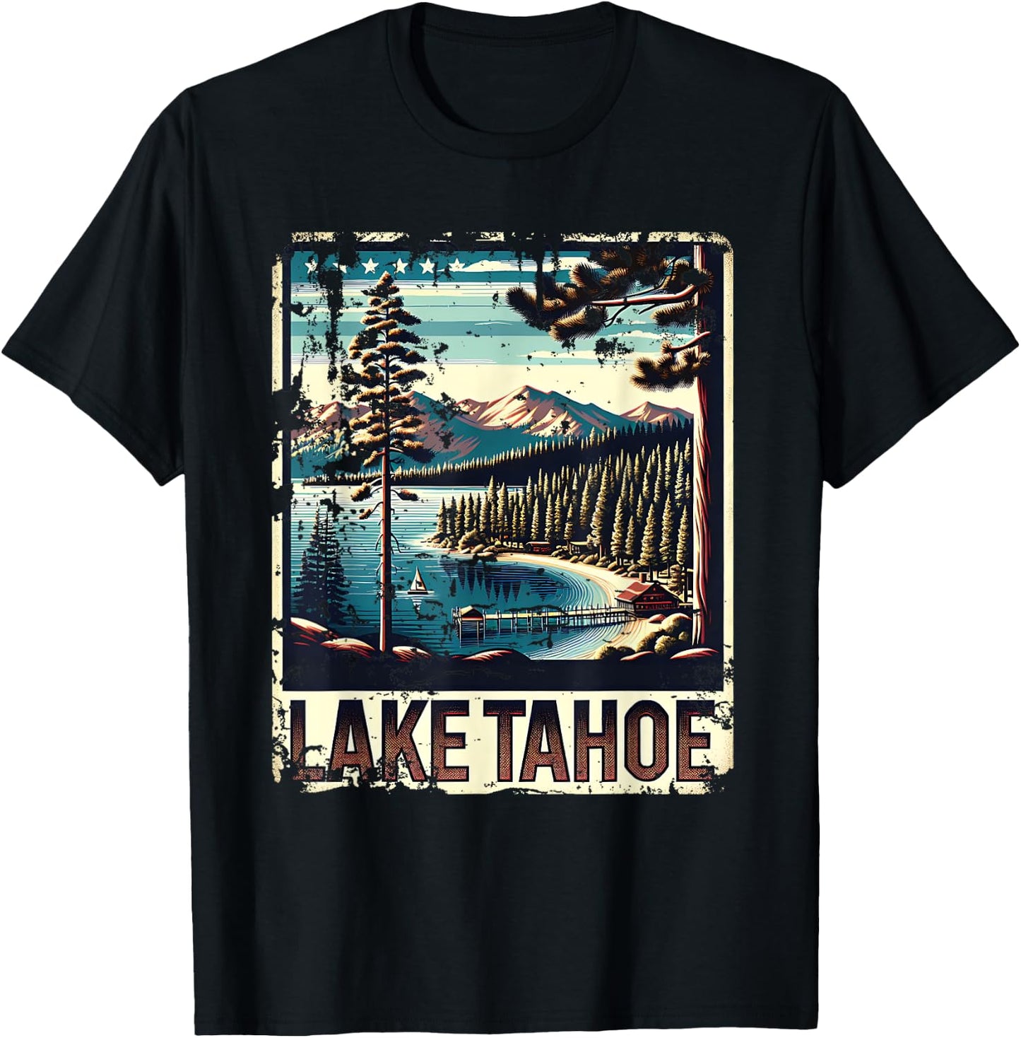 Lake Tahoe T-Shirt - T-Shirt | Black