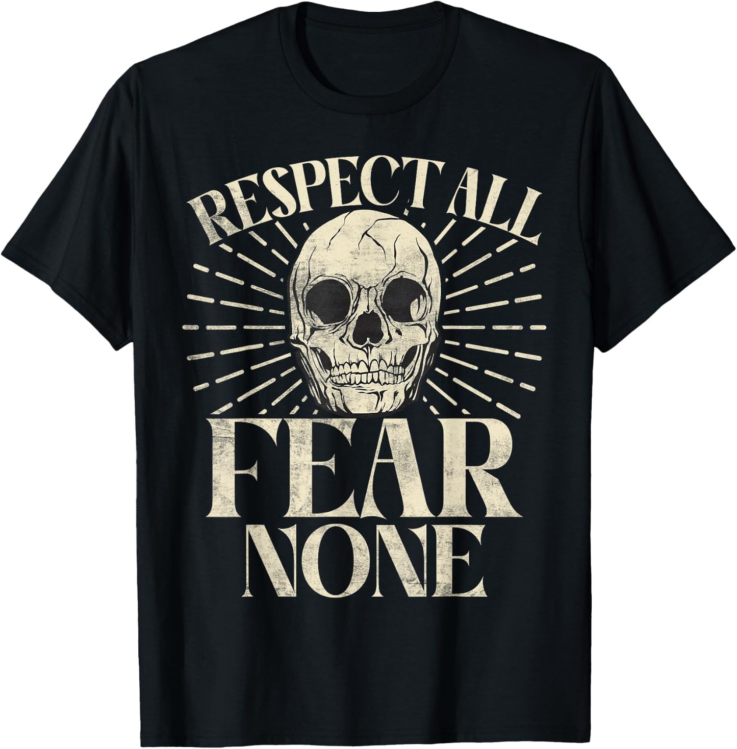 Respect all Fear None Sport Team T-Shirt - T-Shirt | Black