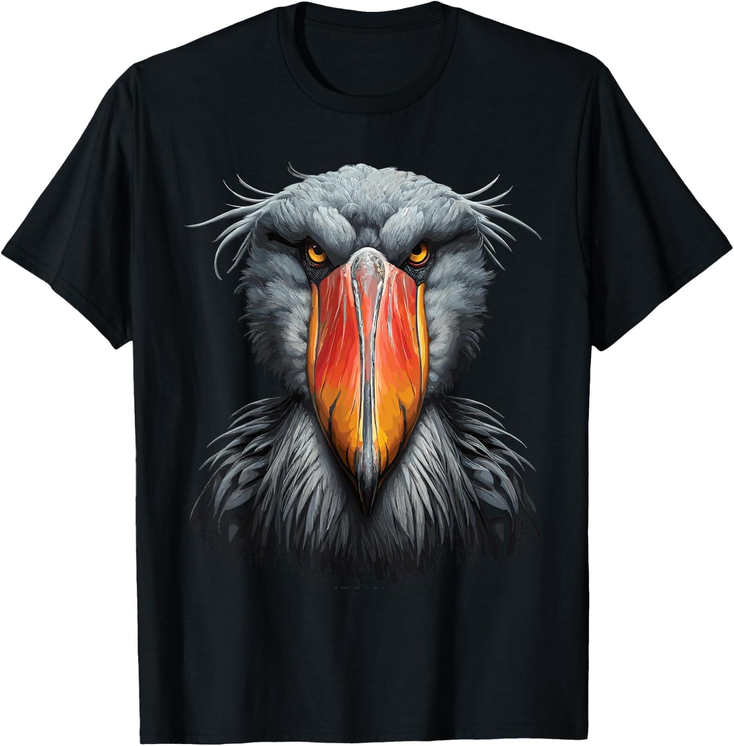 Shoebill Storks T-Shirt - T-Shirt | Black