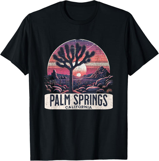 Palm Springs T-Shirt - T-Shirt | Black