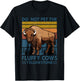 Do Not Pet The Fluffy Cows Buffalo & Bison Yellowstone Park T-Shirt - T-Shirt | Black