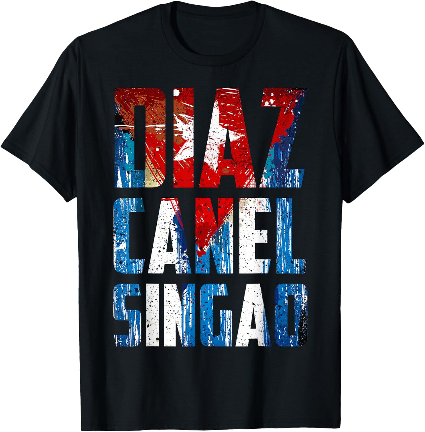 Diaz Canel Singao T-Shirt - T-Shirt | Black