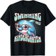 Swimming Into Kindergarten Cute Dolphin Back to School Kid T-Shirt - T-Shirt | Black