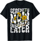 Serenity Now Insanity Later Funny Saying Graphic Quote T-Shirt - T-Shirt | Black