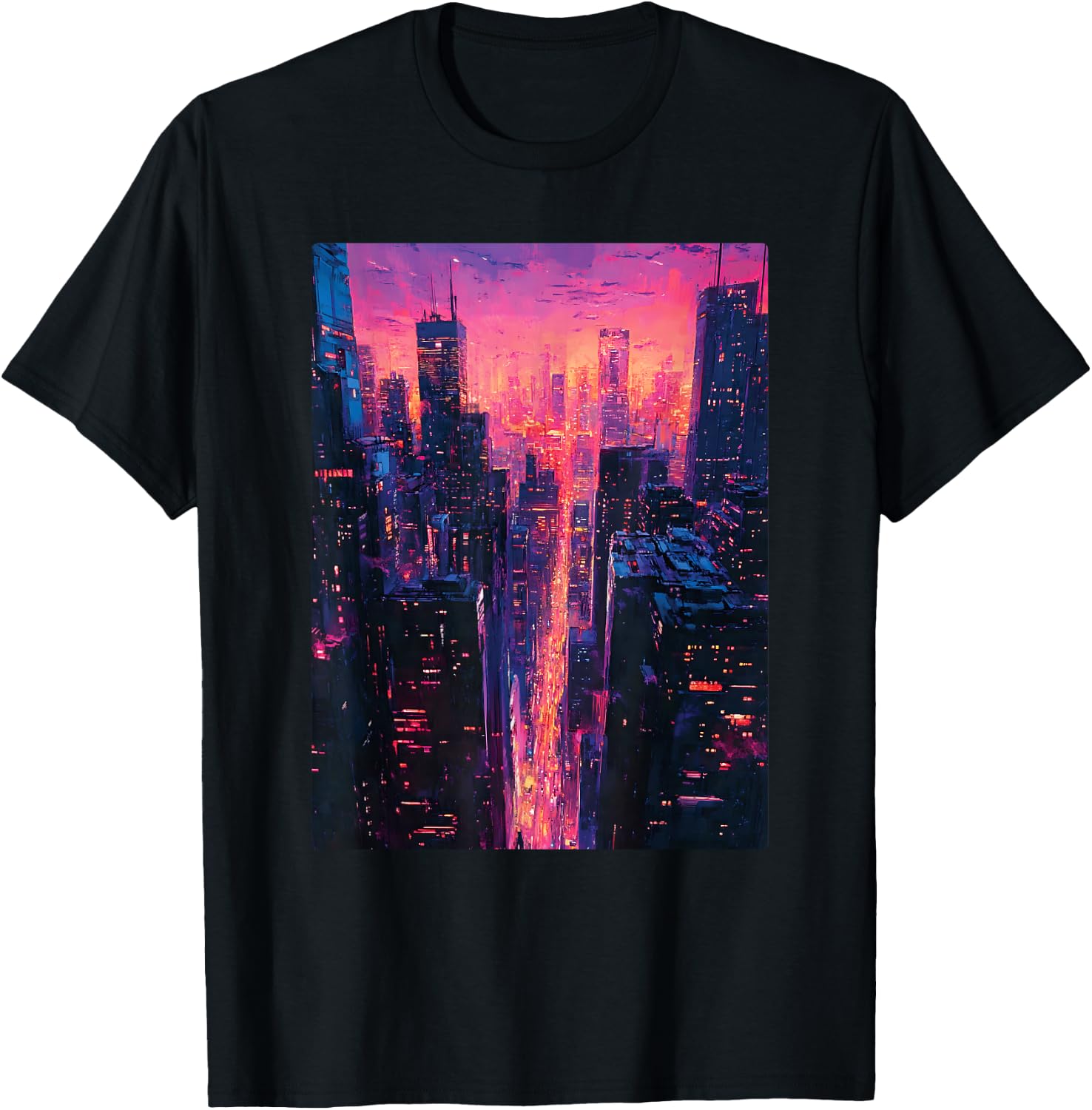 Vaporwave T-Shirt - T-Shirt | Black
