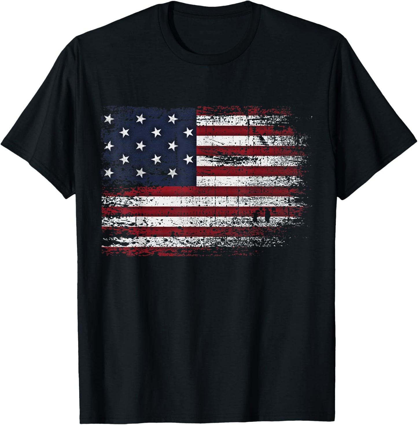 Star Spangled Banner T-Shirt - T-Shirt | Black