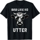 Dad Like No Utter Father's Day Farmer Dad Farm Daddy T-Shirt - T-Shirt | Black