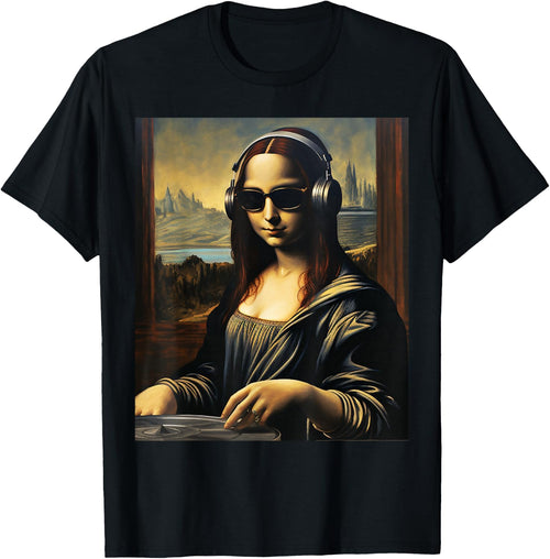 Mona Lisa as DJ | Trending Aesthetic Streetwear