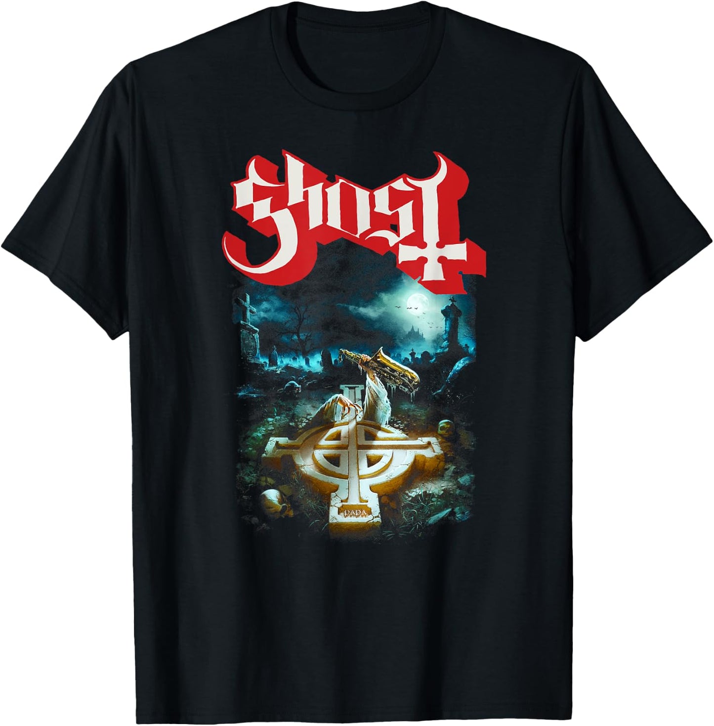 Ghost – Rite Here, Rite Now Title Back and Front T-Shirt - T-Shirt | Black