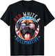 Bullmastiff Dog 4th of July Red White and The Gentle Giant T-Shirt - T-Shirt | Black