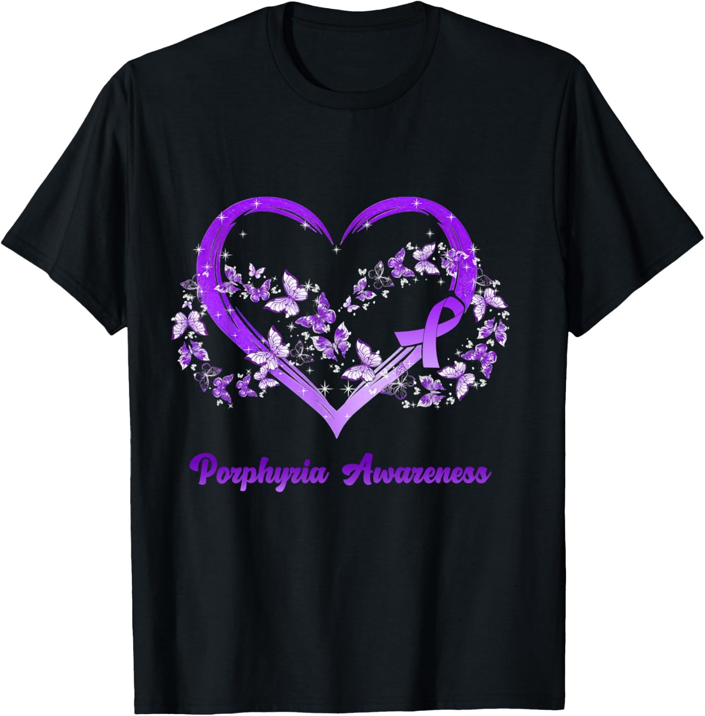 Porphyria Awareness Gifts T-Shirt - T-Shirt | Black