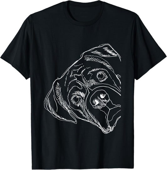 Funny Dog German Boxer T-Shirt - T-Shirt | Black