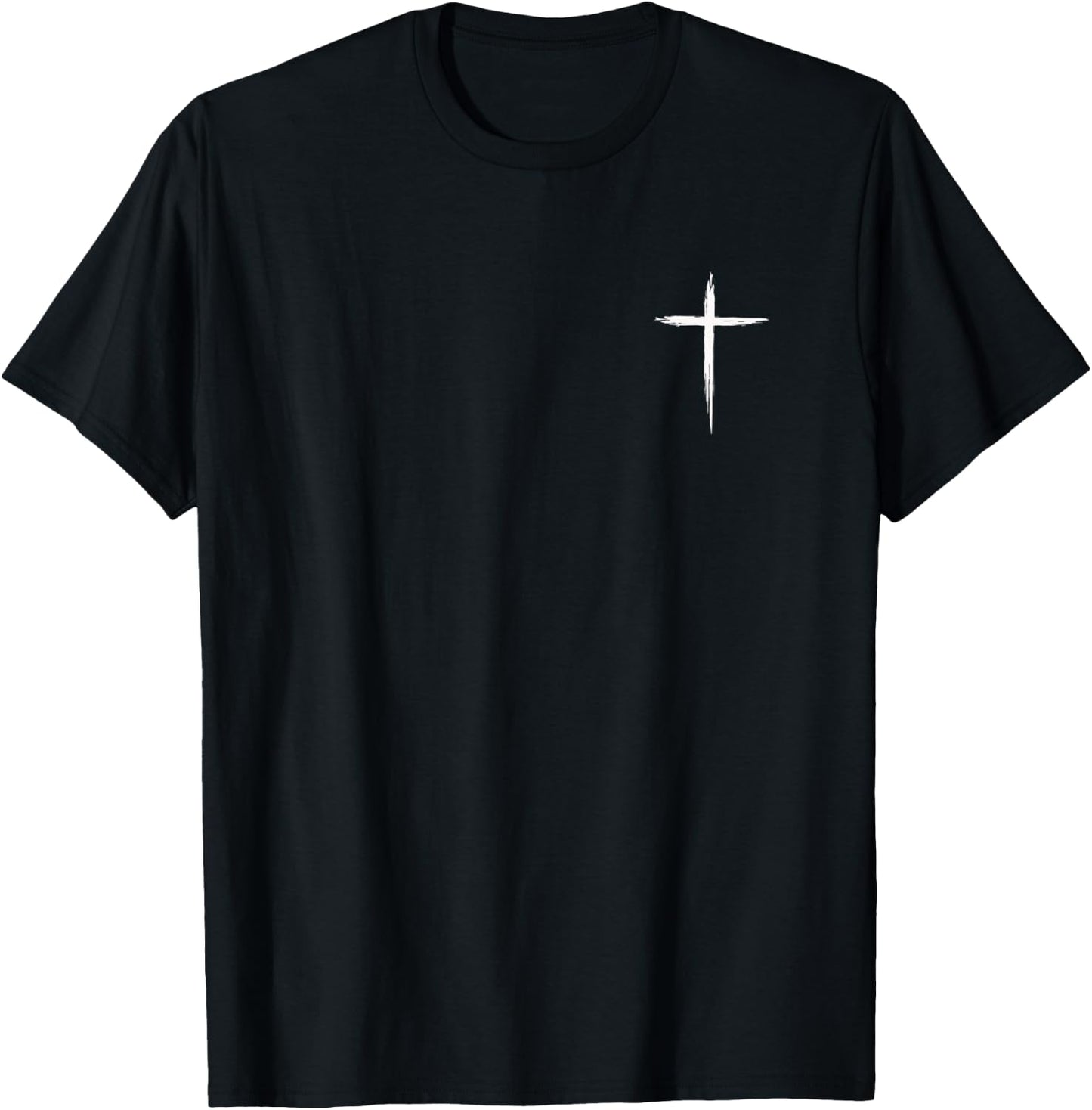 Christian Cross Christians Men Women Jesus Christ Cross T-Shirt - T-Shirt | Black