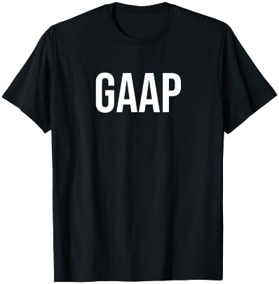 Gaap T-Shirt - T-Shirt | Black