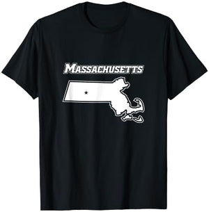 UMass Minutemen | Official NCAA Merch | OCMAS06 T-Shirt - T-Shirt | Black